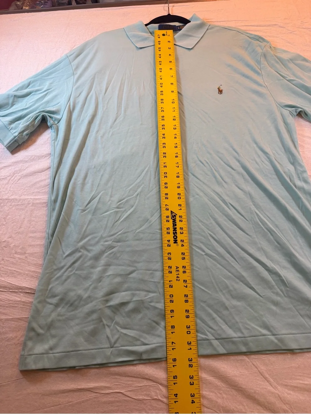 Ralph Lauren Men’s Mint Green Polo Shirt